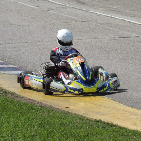 Karting: Facu Arellano probó en Mar del Plata y se prepara para la definición del campeonato